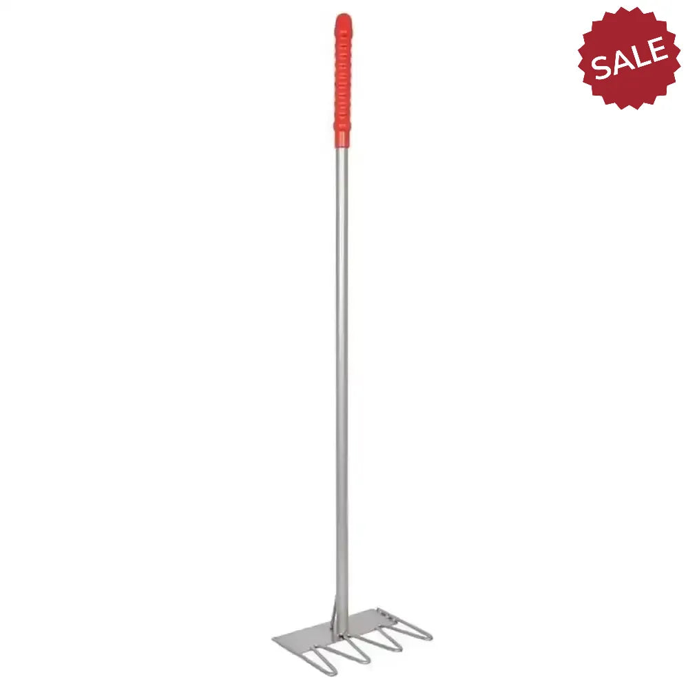 Red Gorilla Tubtrug Tidee Rake Red Mucking Out