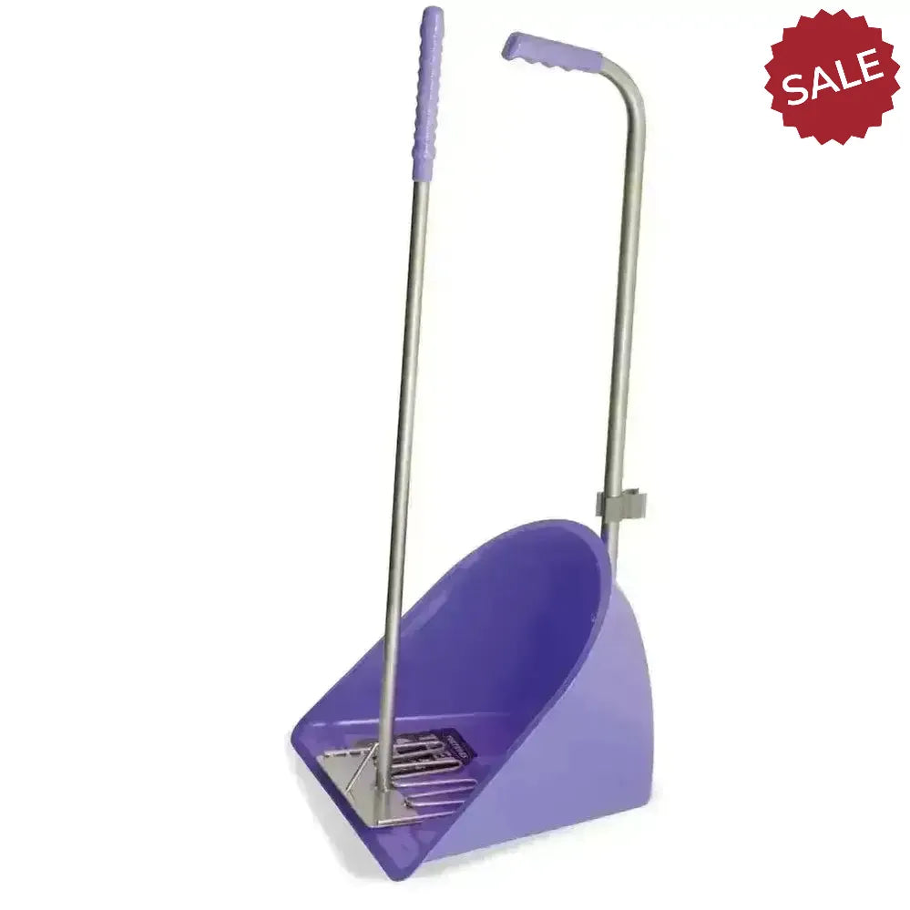 Red Gorilla Tubtrug Tidee & Rake Mucking Out Set Purple Mucking Out