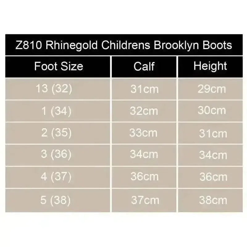 Rhinegold Brooklyn Childs Country Boots 13 - Child Country Boots