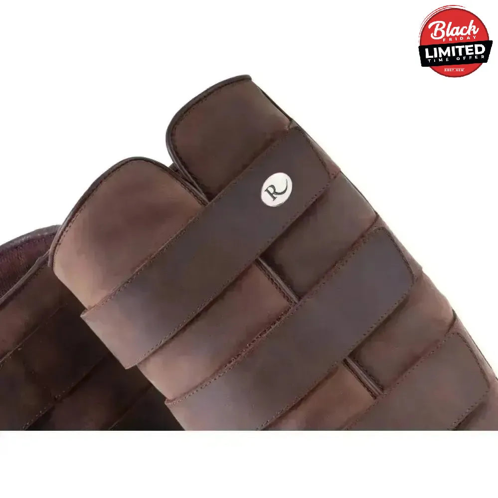 Rhinegold Elite Colorado Leather Country Boots Black 36 EU / 3 Country Boots