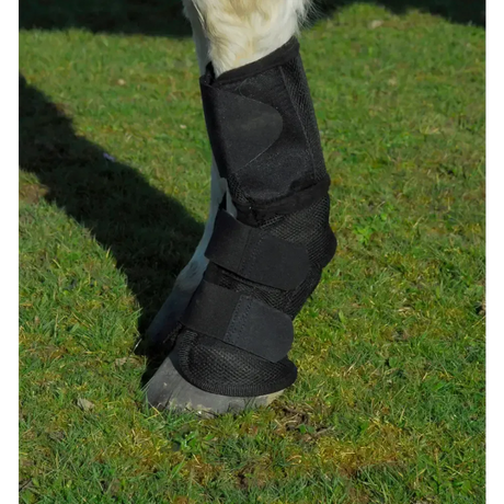 Rhinegold Fly-Free Summer Mesh Boot Cob/Full Black Turnout Boots