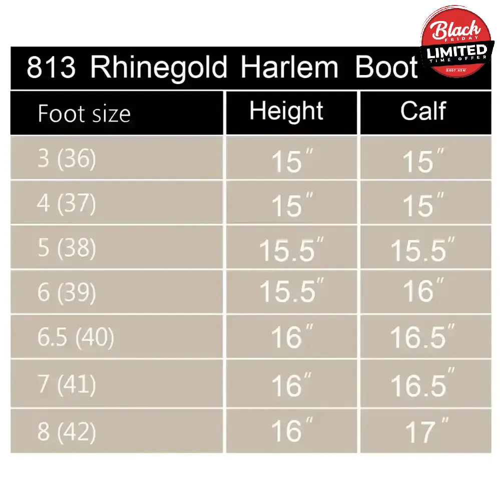 Rhinegold Harlem Leather Waterproof Country Boots 36 EU / 3 Country Boots