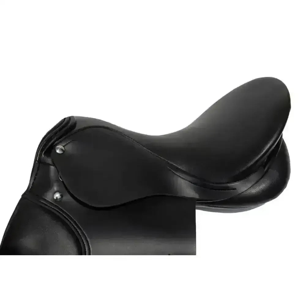 Rhinegold London Synthetic General Purpose Saddle Medium Fit Black 15" Saddles