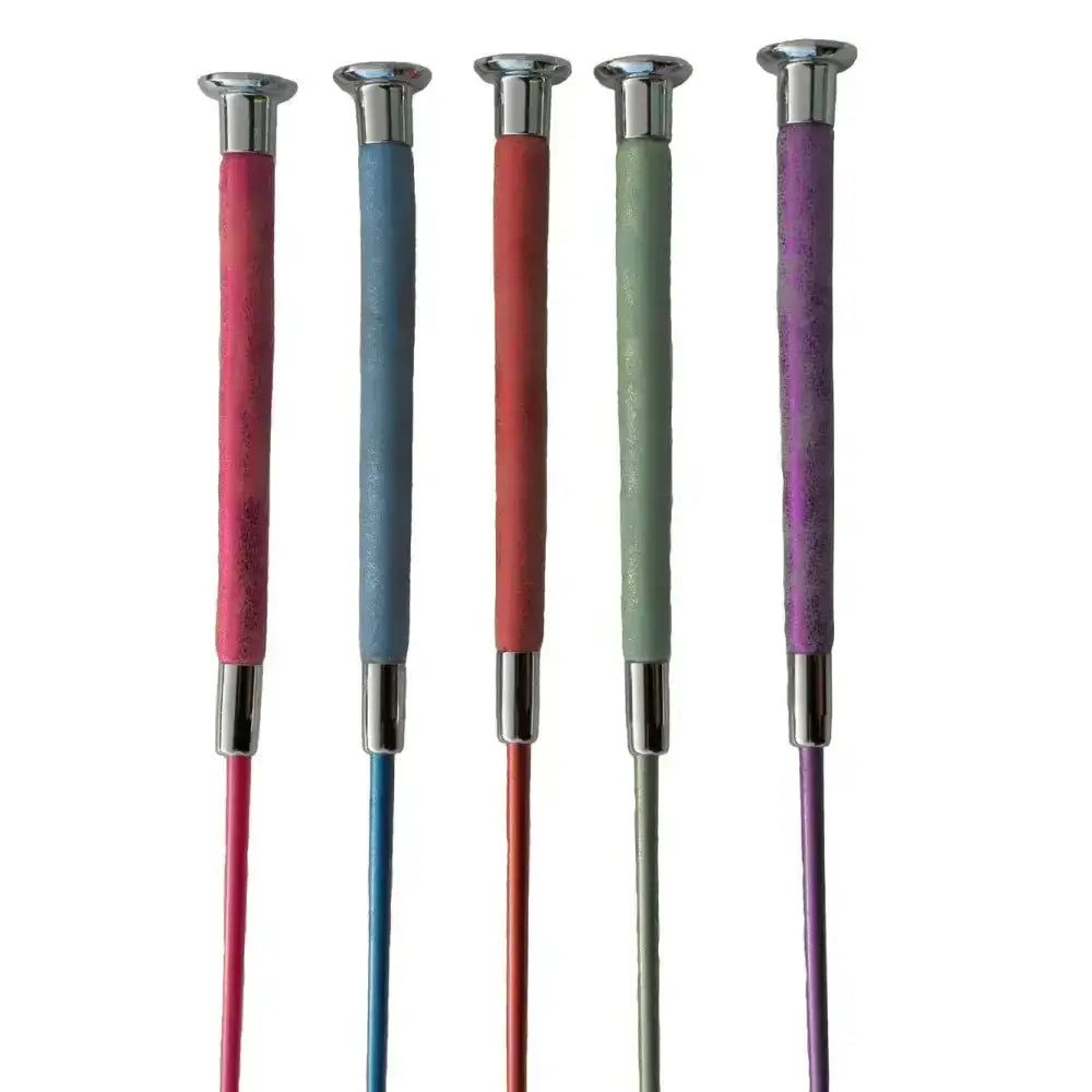 Rhinegold Pearlised Riding Crop Blue Riding Crops & Whips