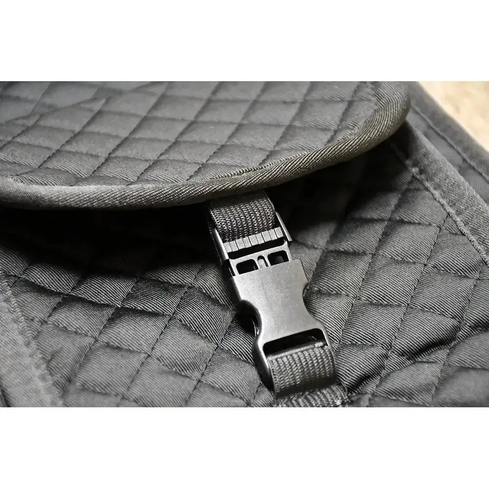 Rhinegold Side Pocket Both Sides Interchangeable Pad Pony Black Corrective Saddle Pads