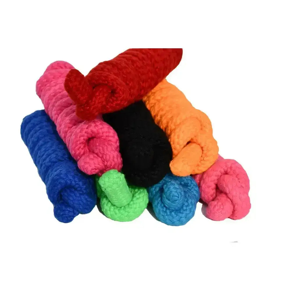 Rhinegold Soft Feel Woven Leadrope Black Lead Ropes