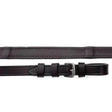 Rhinegold Softee German Leather Wrapped Reins 58' Black 58" Reins