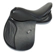 Rhinegold Sussex Changeable Gullet Leather Saddle Black 15" Saddles