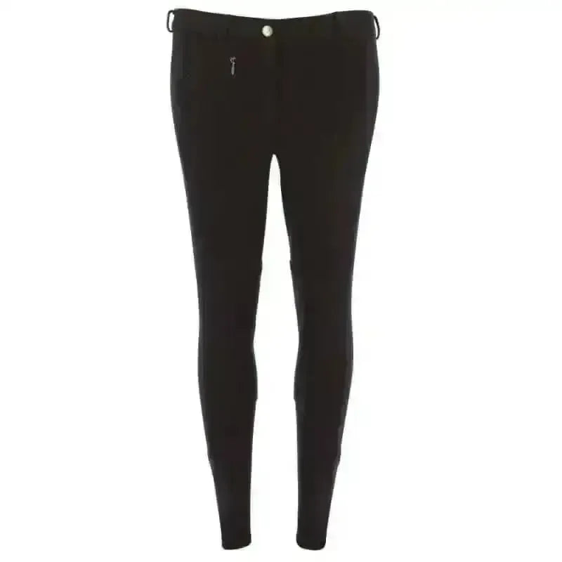 Riding World Djerba Kids Breeches - Black Child 14 Breeches