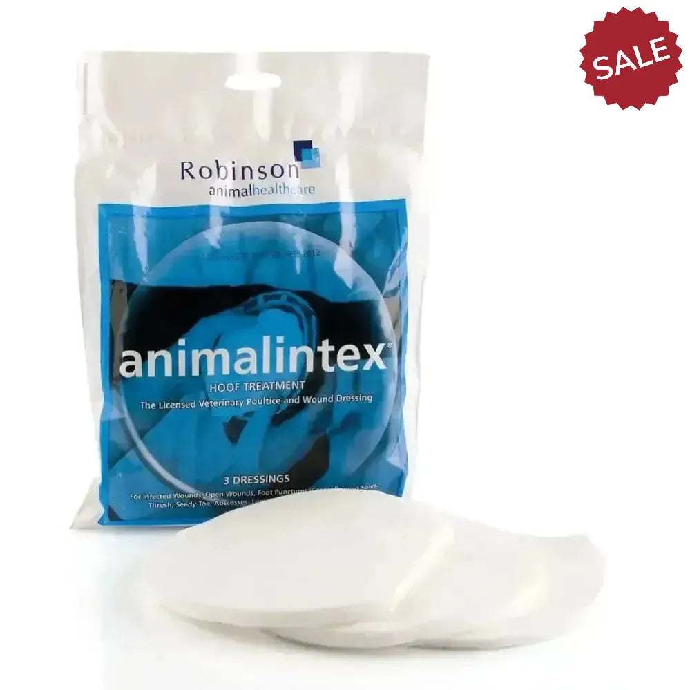 Robinsons Healthcare Animalintex Horse Hoof Treatment 3 Pack Wound Care