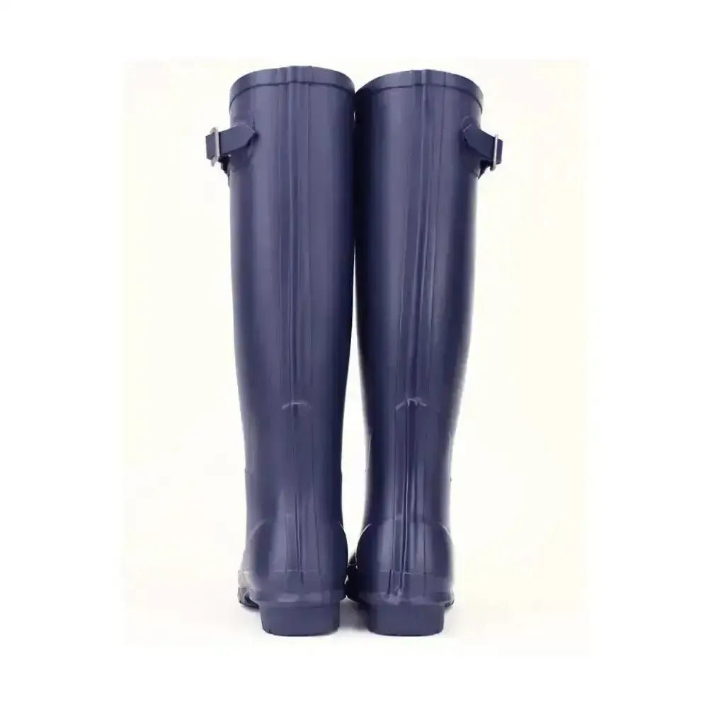Rockfish Women's Tall Standard Matt Wellington Black 3 Wellington Boots