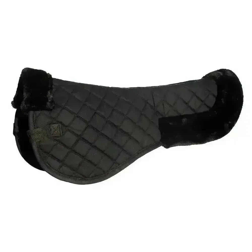 Saddle Half Pads Rhinegold Comfort Black Pony Half Pads