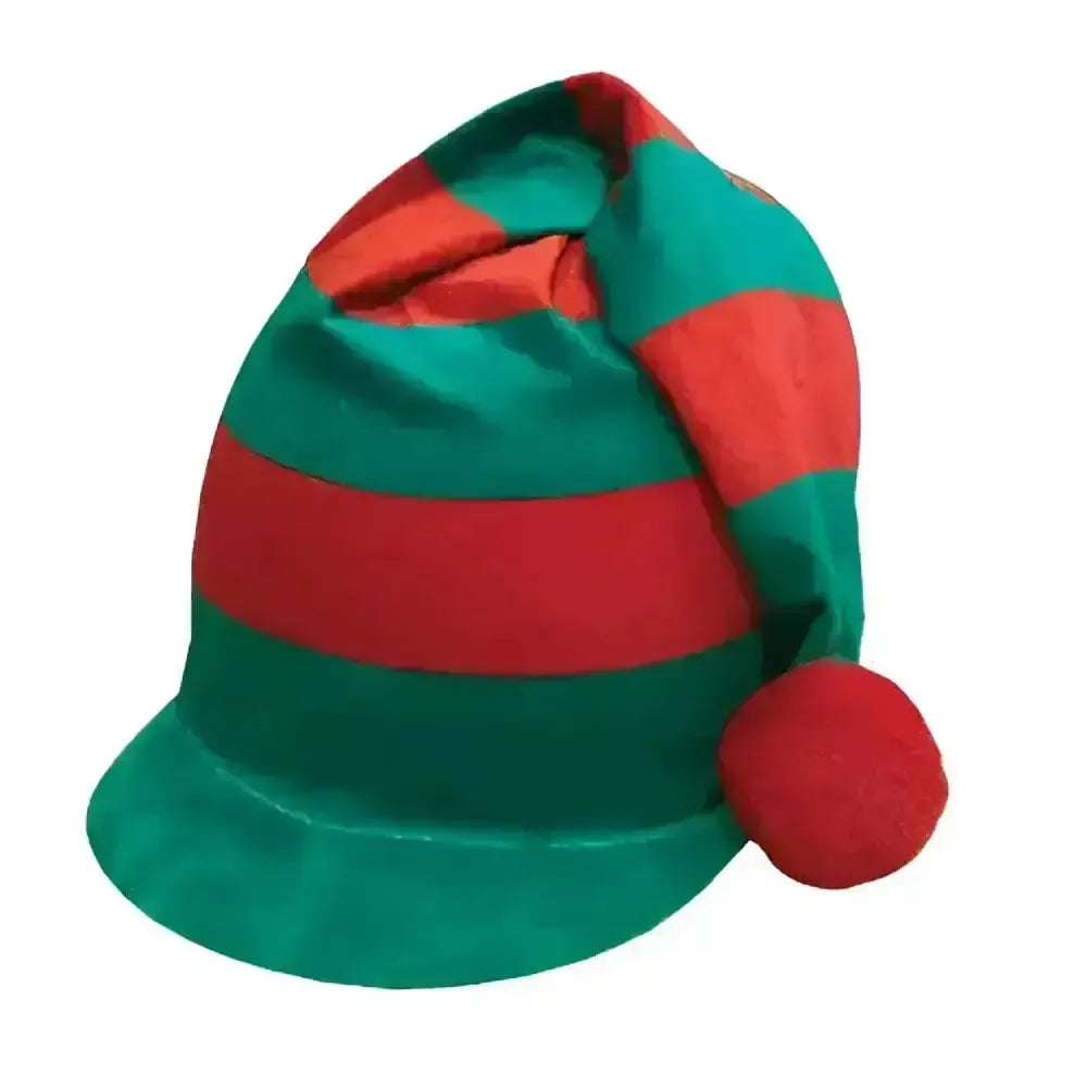 Santa's Helper Elf Hat Silk By Equetech Novelty Riding Hat Covers