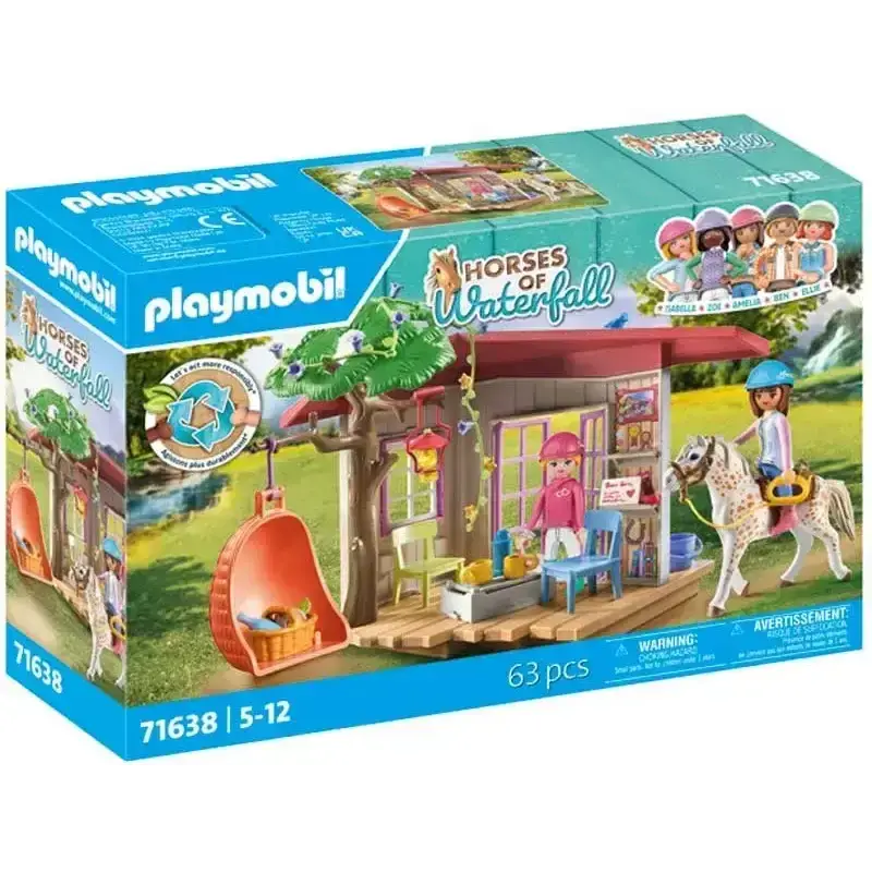 Schleich Horses Of Waterfall Clubhouse Toy Horse Figurines