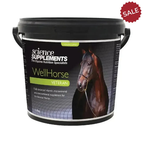 Science Supplements WellHorse Veteran 1.6kg Veteran Horse Supplements
