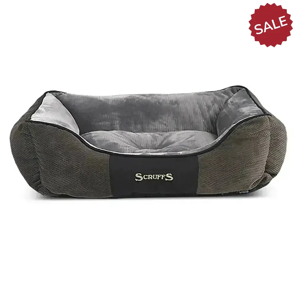 Scruffs Chester Box Bed Small Graphite Dog Beds