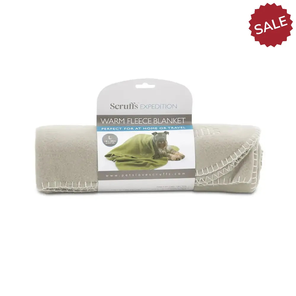 Scruffs Expedition Fleece Blanket Storm Grey 100 X 75 STORmgREY Dog Beds
