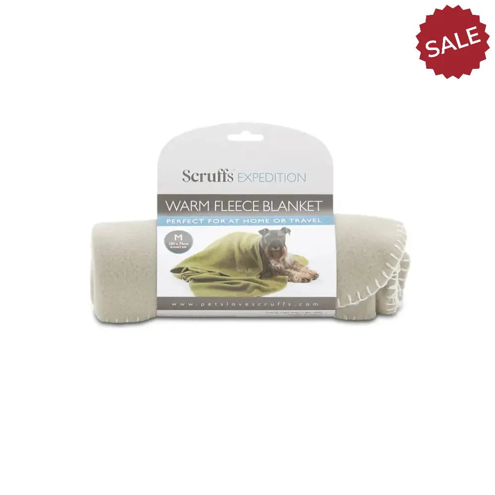 Scruffs Expedition Fleece Blanket Storm Grey 100 X 75 STORmgREY Dog Beds