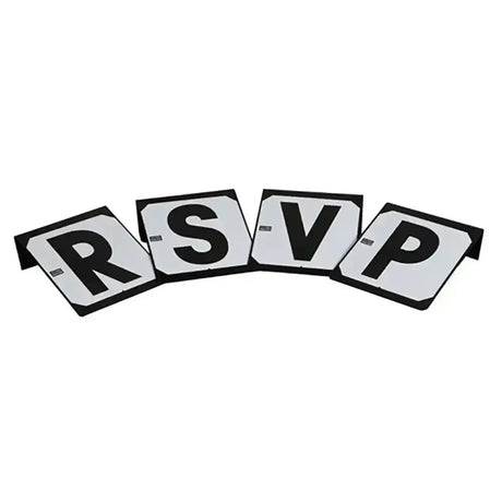 Set of 4 Dressage Markers RSVP Screw On Steel Dressage Letters Manege