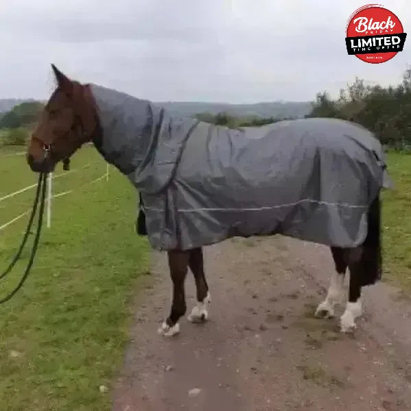 Sheldon Aventus 1680 Ripstop Horse Rugs Detachable Neck 200g Medium 5'9" Turnout Rugs