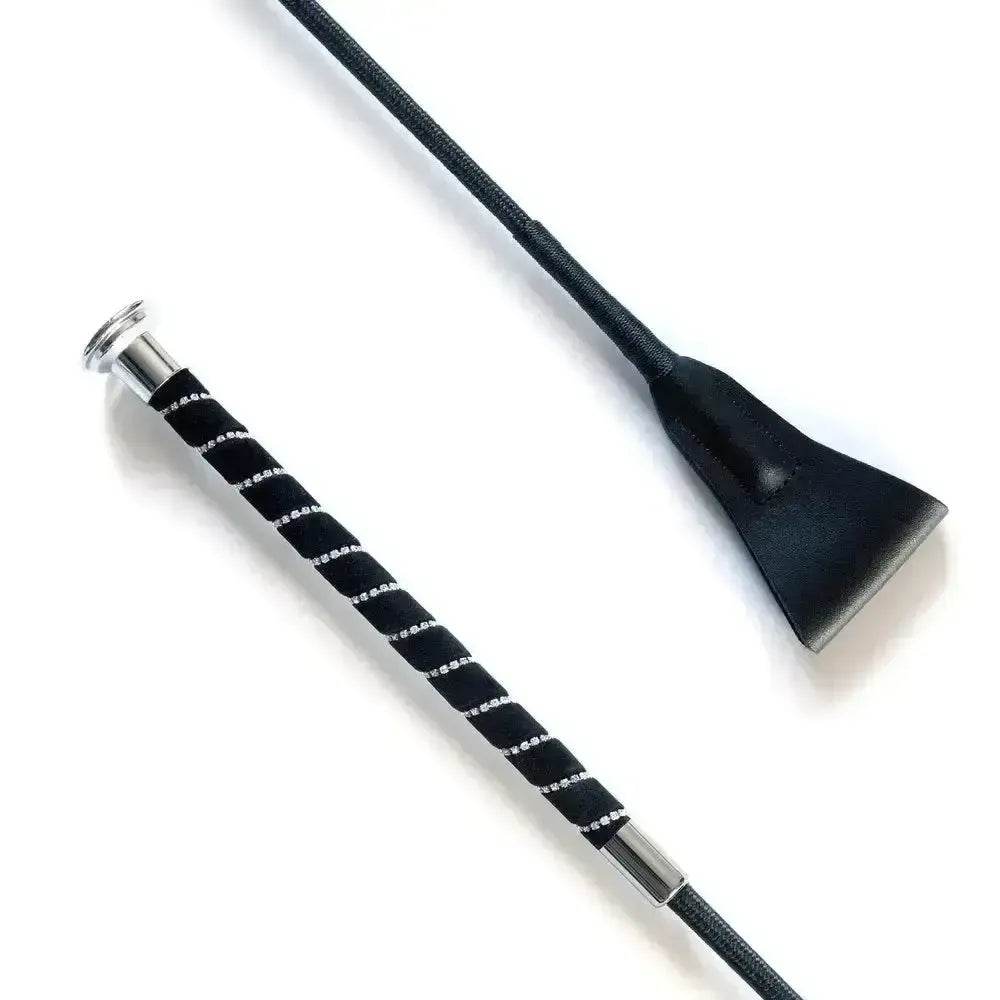 Short Jump Whip with Felt/Crystal Grip Jump Whips