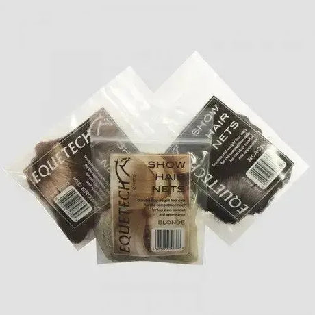 Show Hairnets By Equetech Blonde Hair Nets