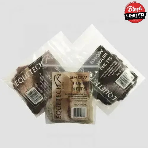 Show Hairnets By Equetech Blonde Hair Nets