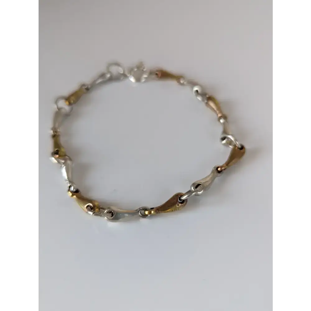 Silver Steed All About Snaffles Bracelet Silver & Brass Bracelets