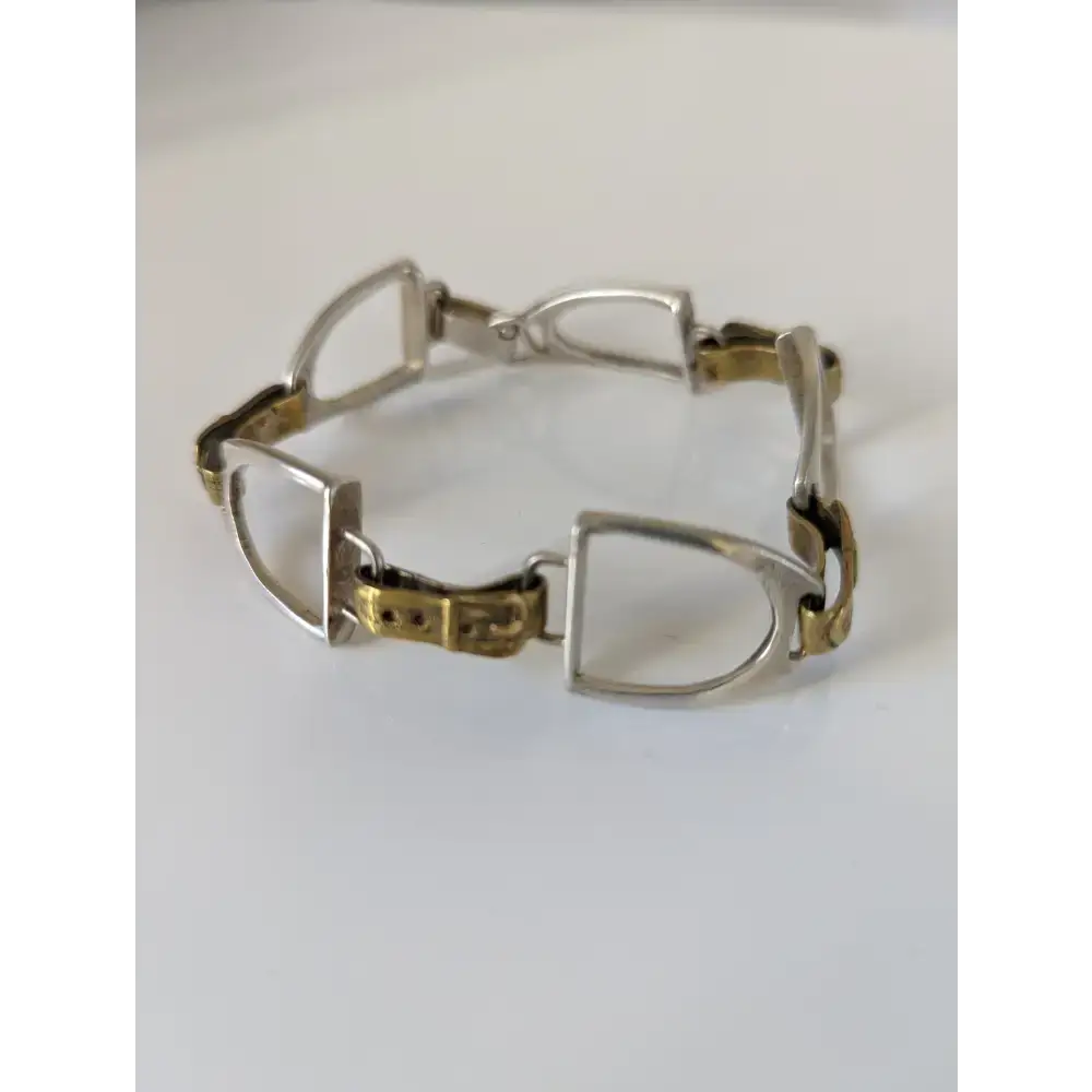 Silver Steed All About Stirrups Bracelet Silver Bracelets