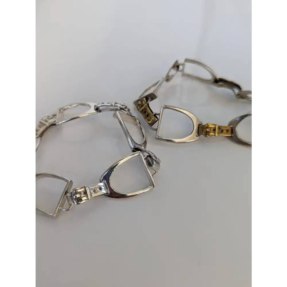 Silver Steed All About Stirrups Bracelet Silver Bracelets