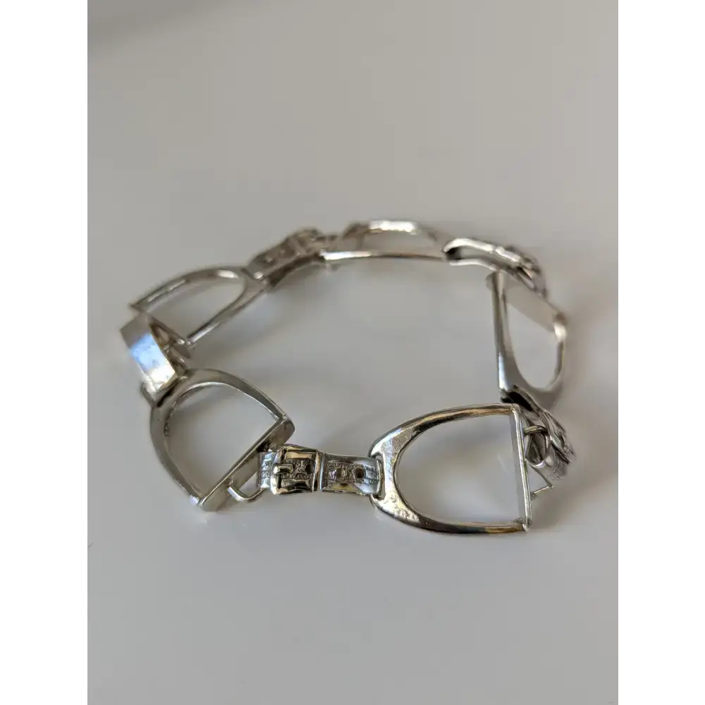 Silver Steed All About Stirrups Bracelet Silver Bracelets