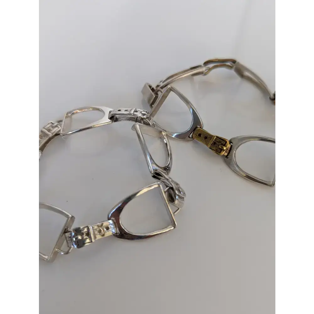Silver Steed All About Stirrups Bracelet Silver Bracelets