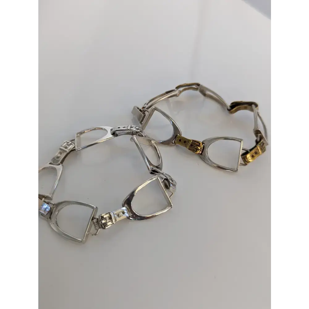 Silver Steed All About Stirrups Bracelet Silver Bracelets