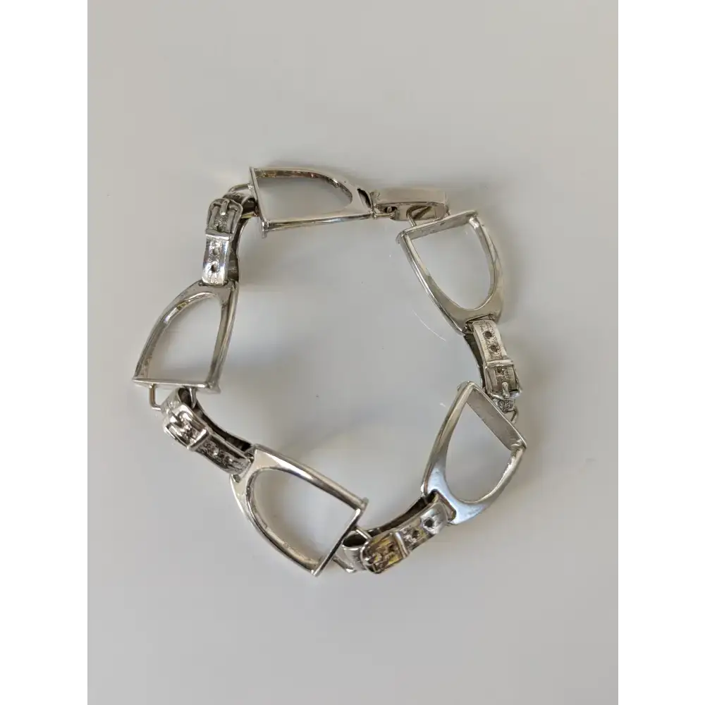 Silver Steed All About Stirrups Bracelet Silver Bracelets