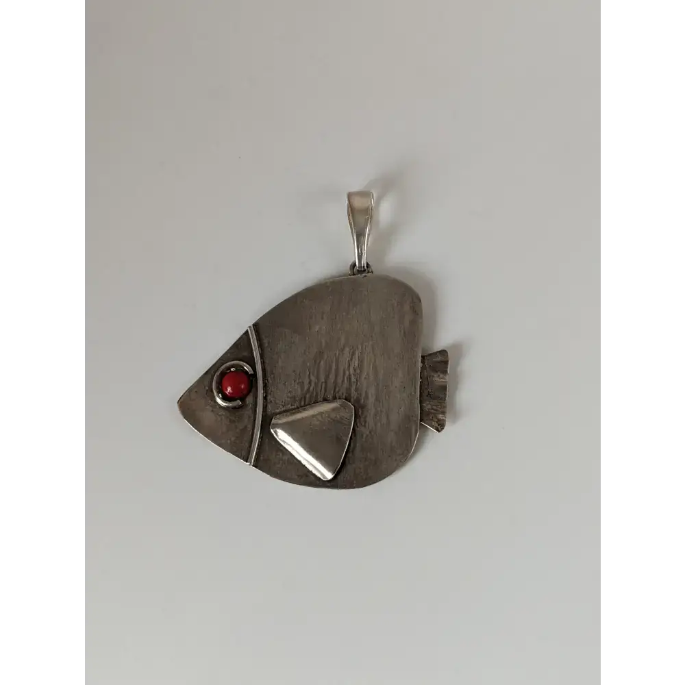 Silver Steed Angel Fish Silver Pendant Pendant