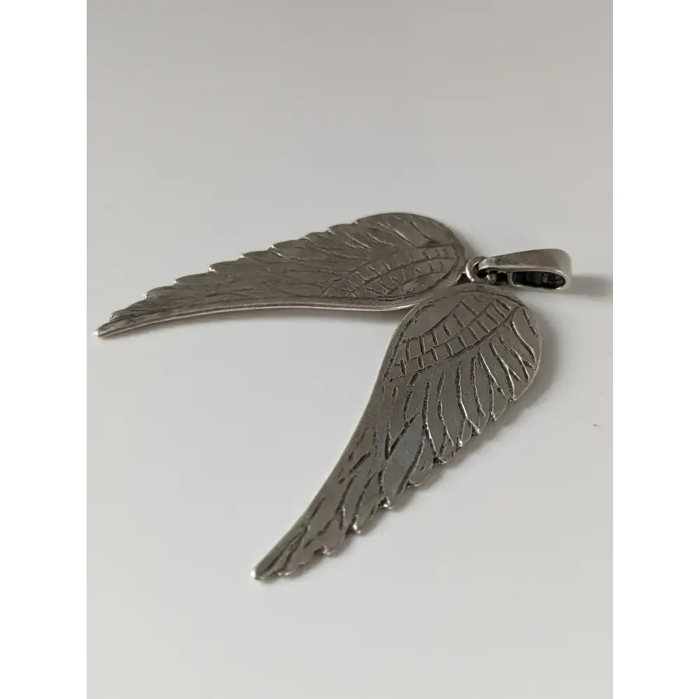 Silver Steed Angel Wings Silver Pendant Small Pendant