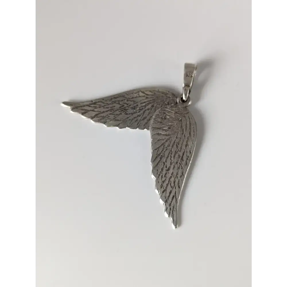 Silver Steed Angel Wings Silver Pendant Small Pendant