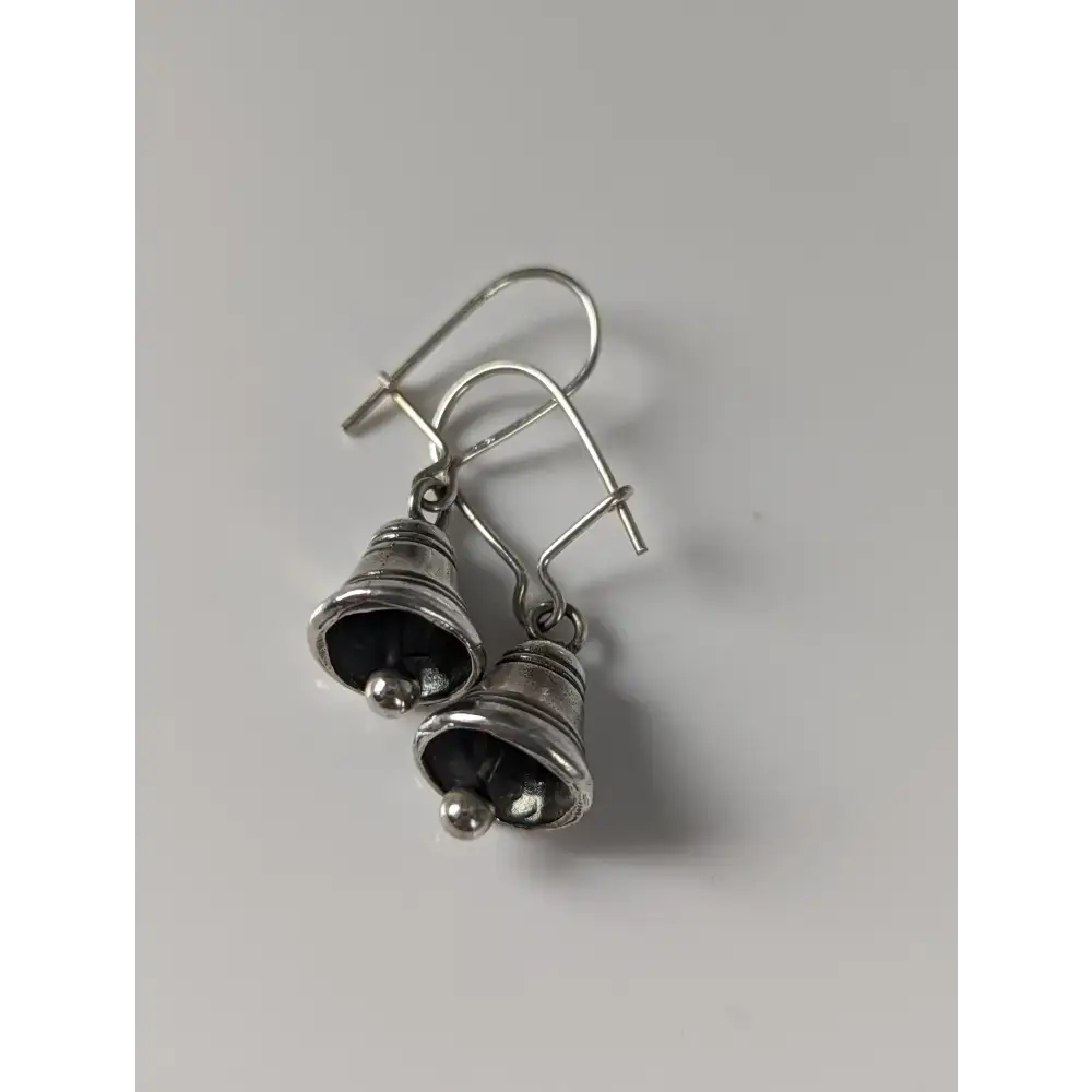 Silver Steed Bells Dropped Earrings Earrings