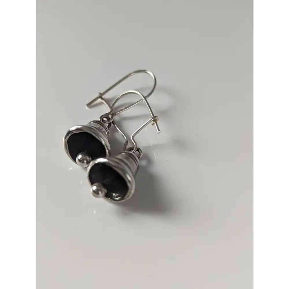 Silver Steed Bells Dropped Earrings Earrings