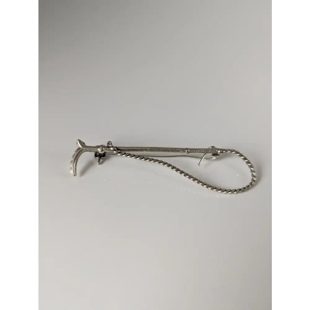 Silver Steed Cane Brooch / Stock Tie Pin Brooches