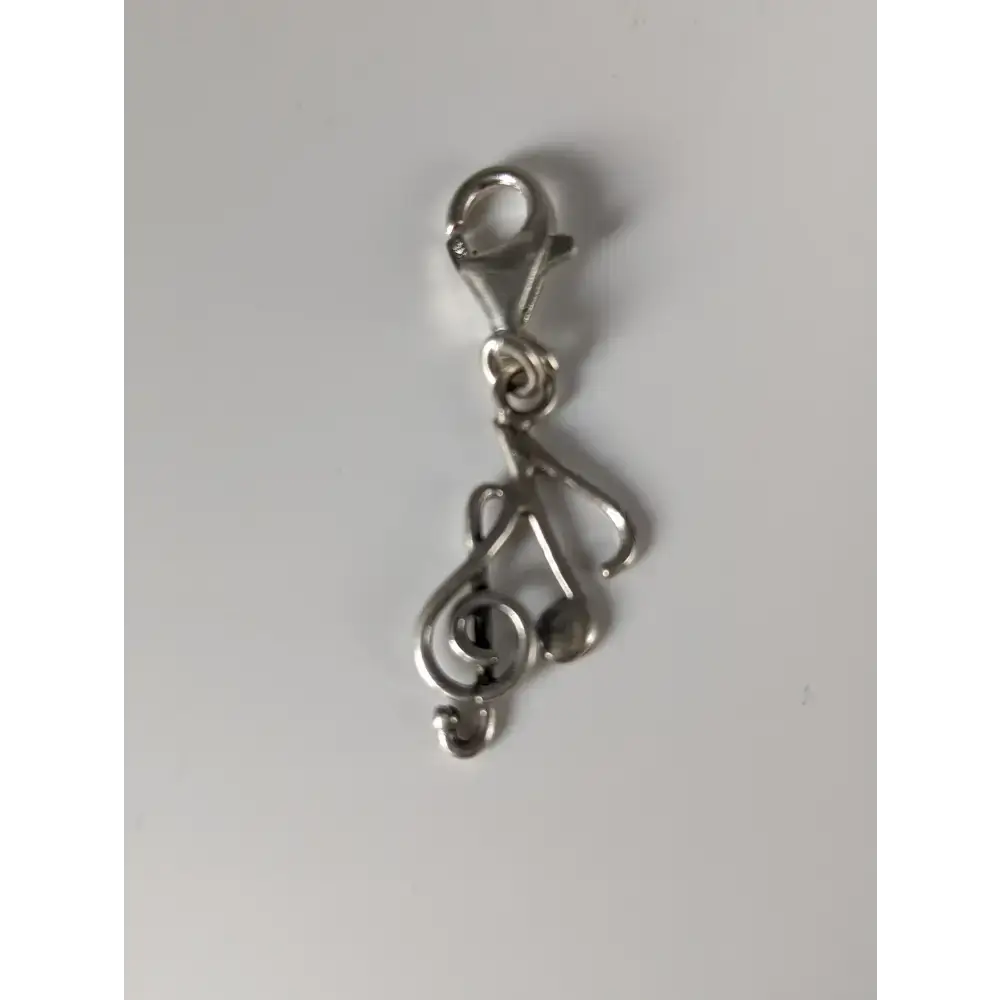 Silver Steed Clef & Note Silver Charm Charms