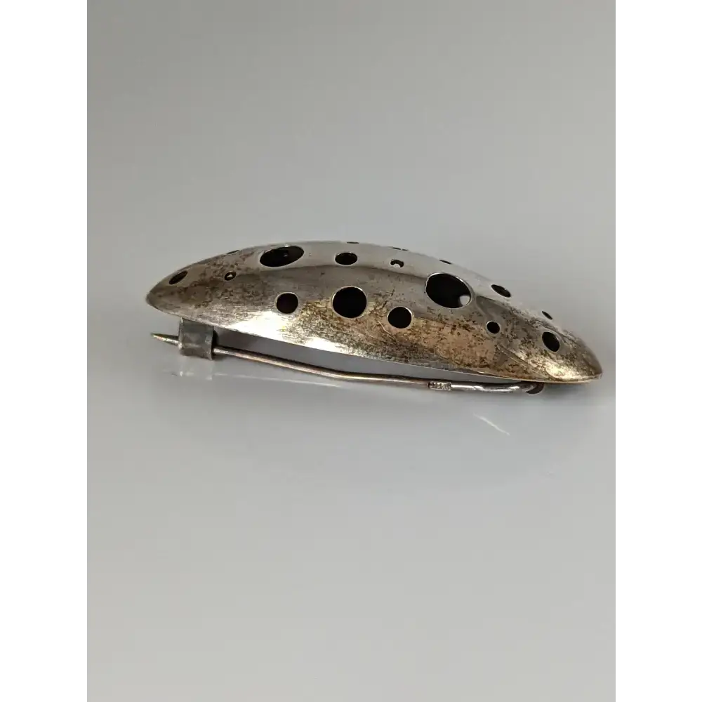 Silver Steed Coral Silver Brooch Brooches