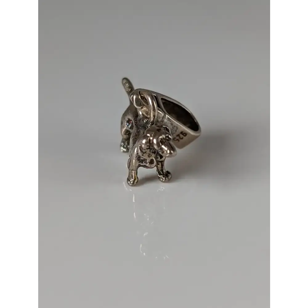 Silver Steed Dachshund Silver Pendant Pendant