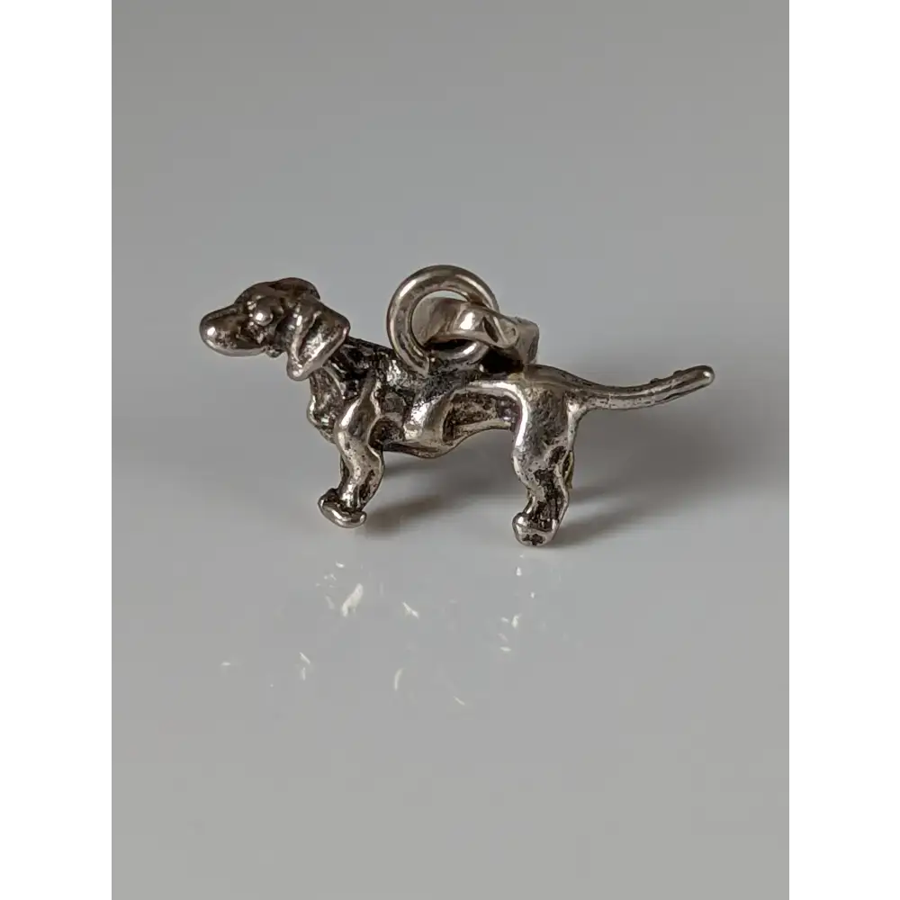 Silver Steed Dachshund Silver Pendant Pendant