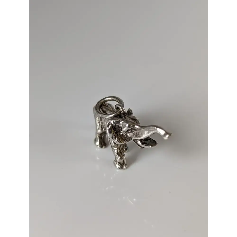 Silver Steed Elephant Silver Pendant Small Pendant