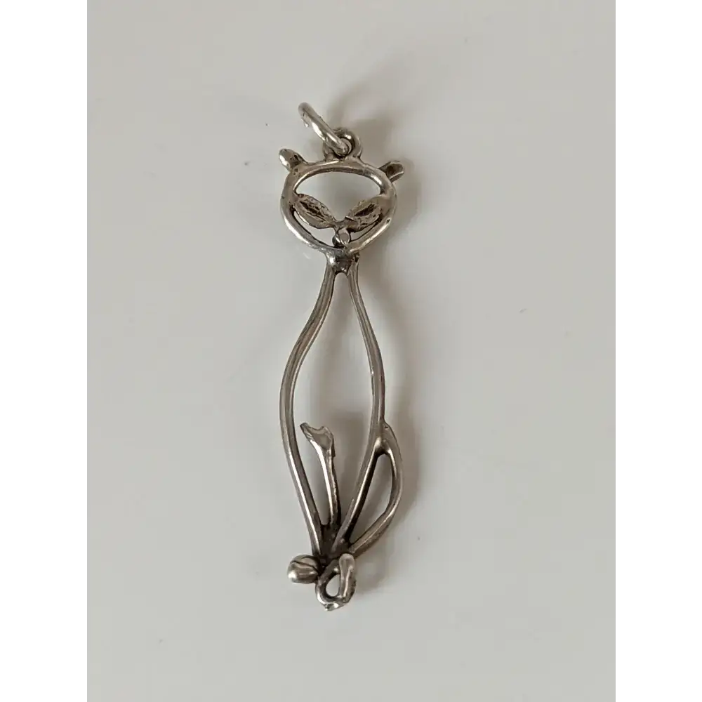 Silver Steed Feline Silver Pendant Pendant