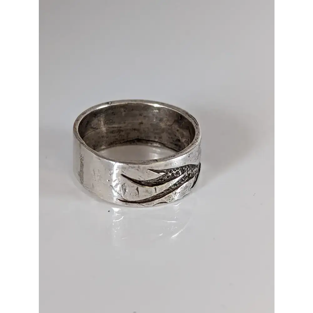 Silver Steed Flames Ring O Rings