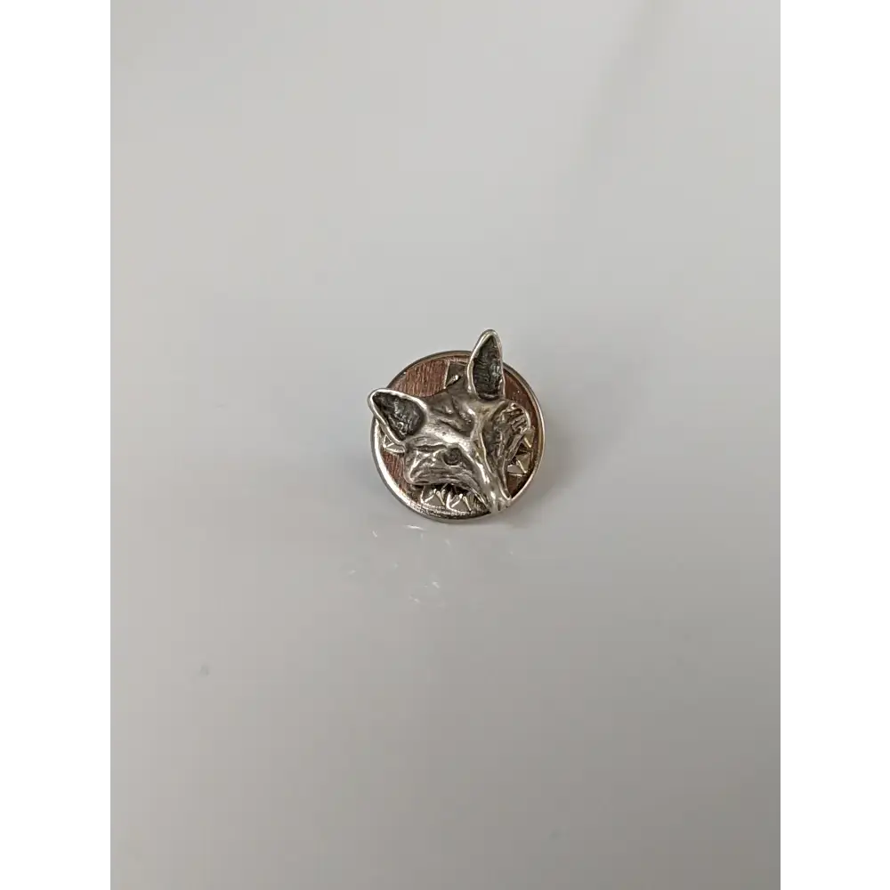 Silver Steed Fox Head Silver Pin Charms