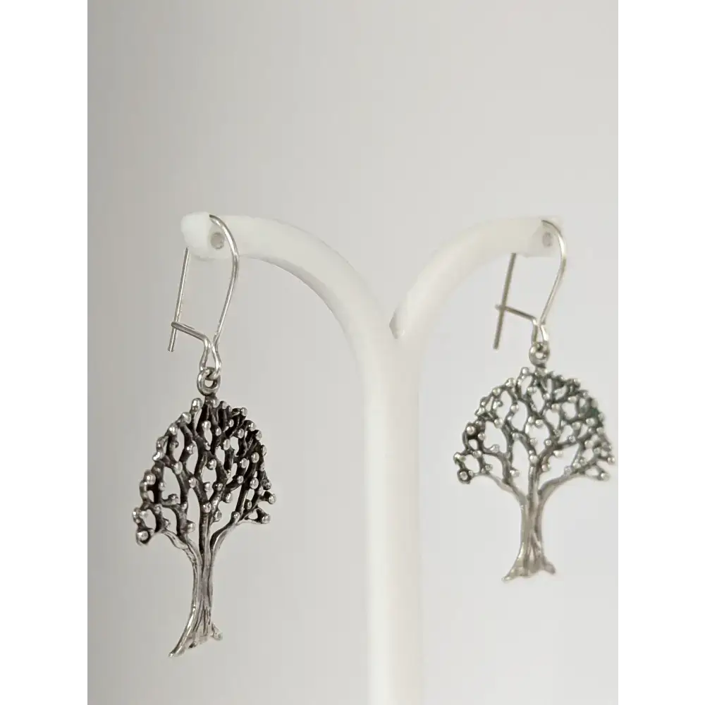 Silver Steed Fruit Tree Dangling Earrings Earrings