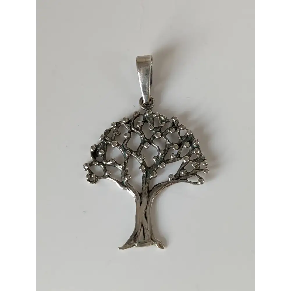 Silver Steed Fruit Tree Silver Pendant Medium Pendant